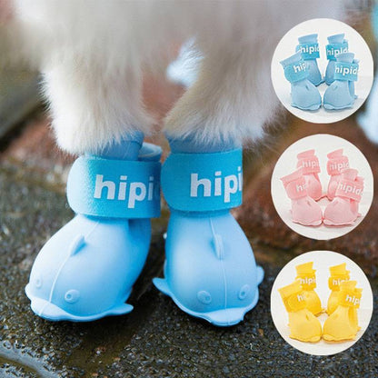 Botas de Lluvia Impermeables para Mascotas