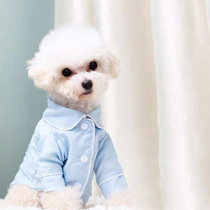 Pijamas para mascotas con estilo francés